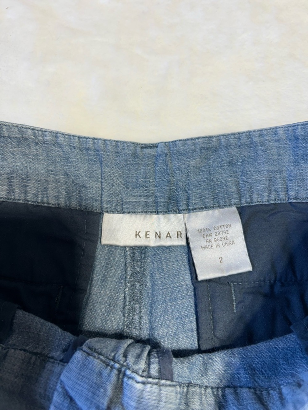 Kenar Denim Shorts - Picture 3 of 4